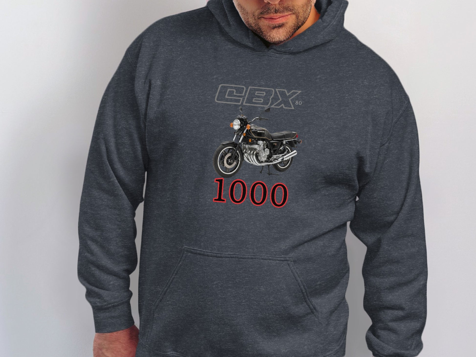 CBX 1000 Motorcycle Design Hooded Sweatshirt product