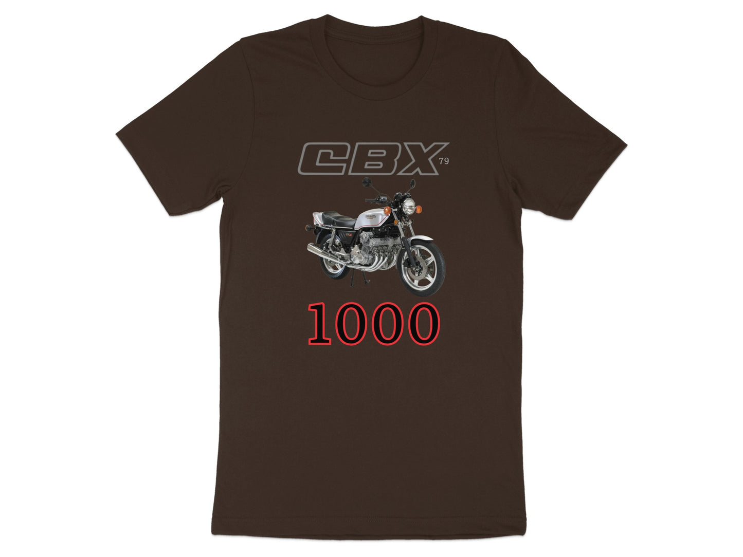 Vintage CBX 1000 Graphic Tee Featuring Classic Bike