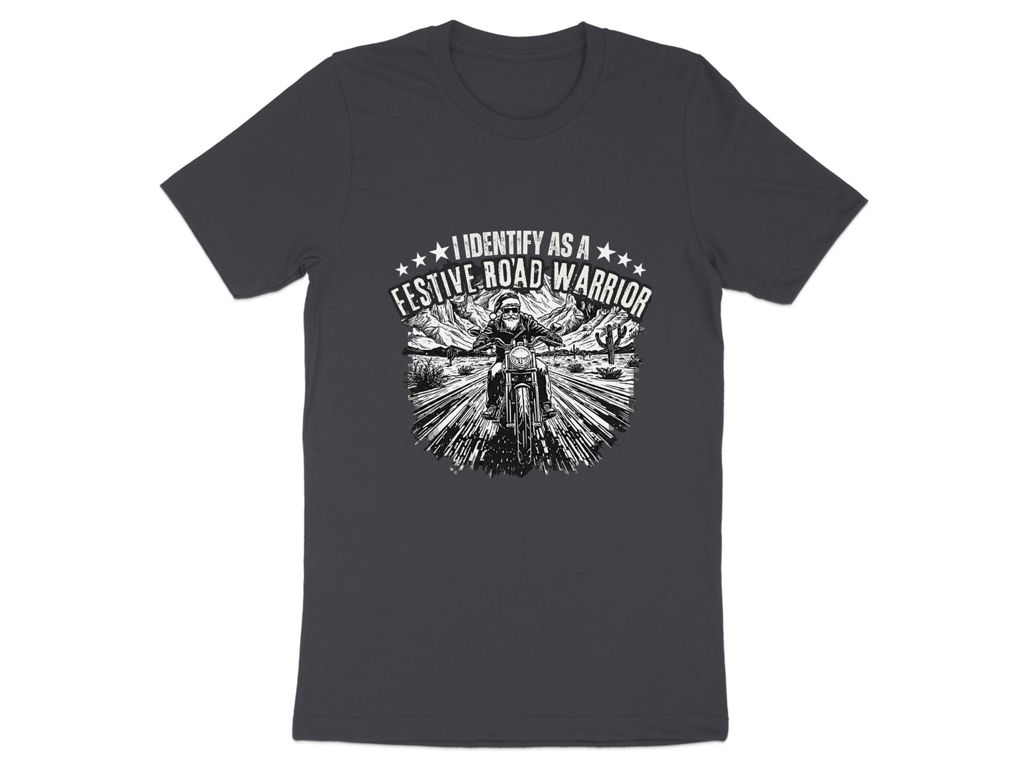 I Identify as a Festive Road Warrior T-shirt