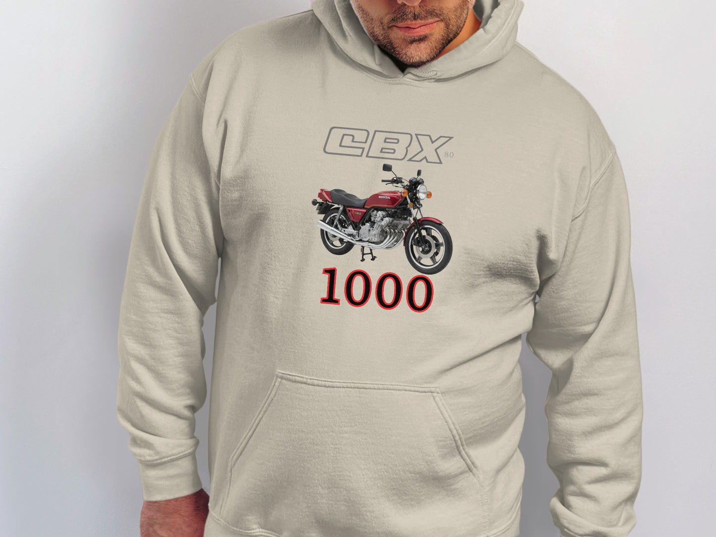 CBX 1000 Classic Motorcycle Hooded Sweatshirt