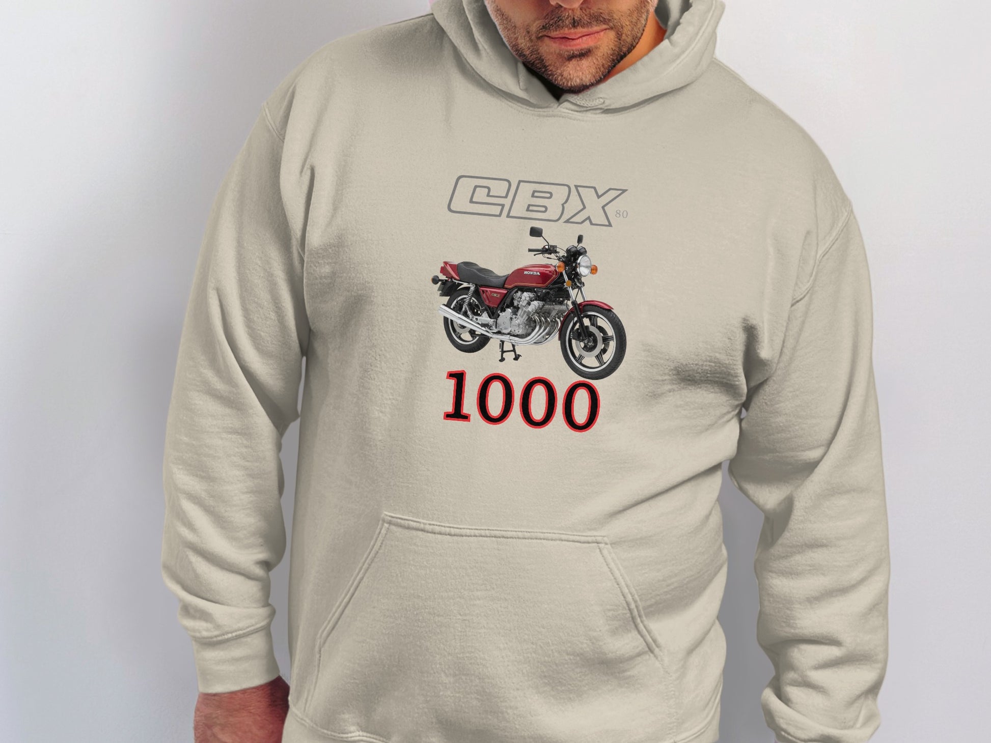 CBX 1000 Classic Motorcycle Hooded Sweatshirt