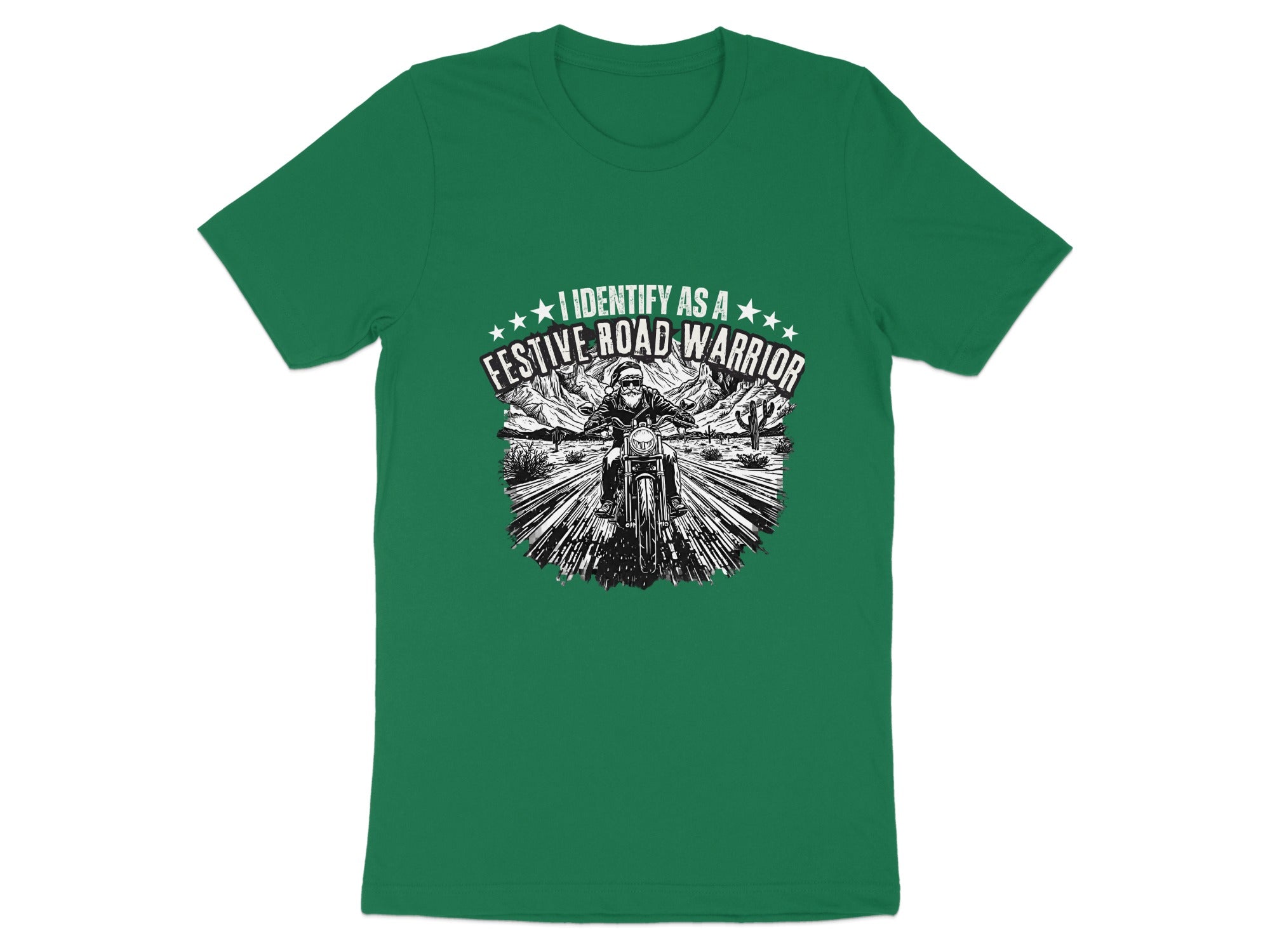 I Identify As A Festive Road Warrior T-Shirt