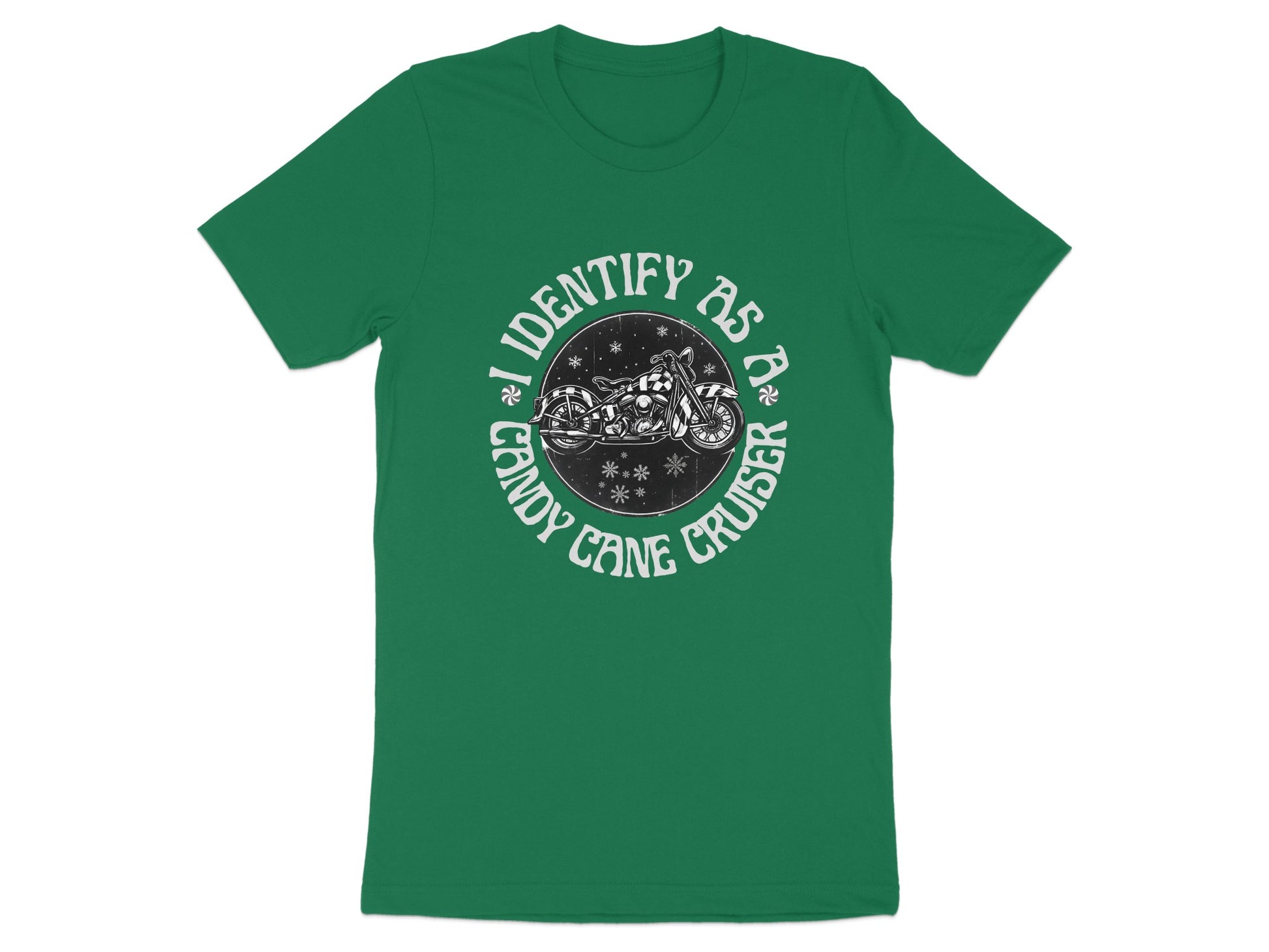 Funny Seasonal I Identify As A Candy Cane Cruiser Shirt