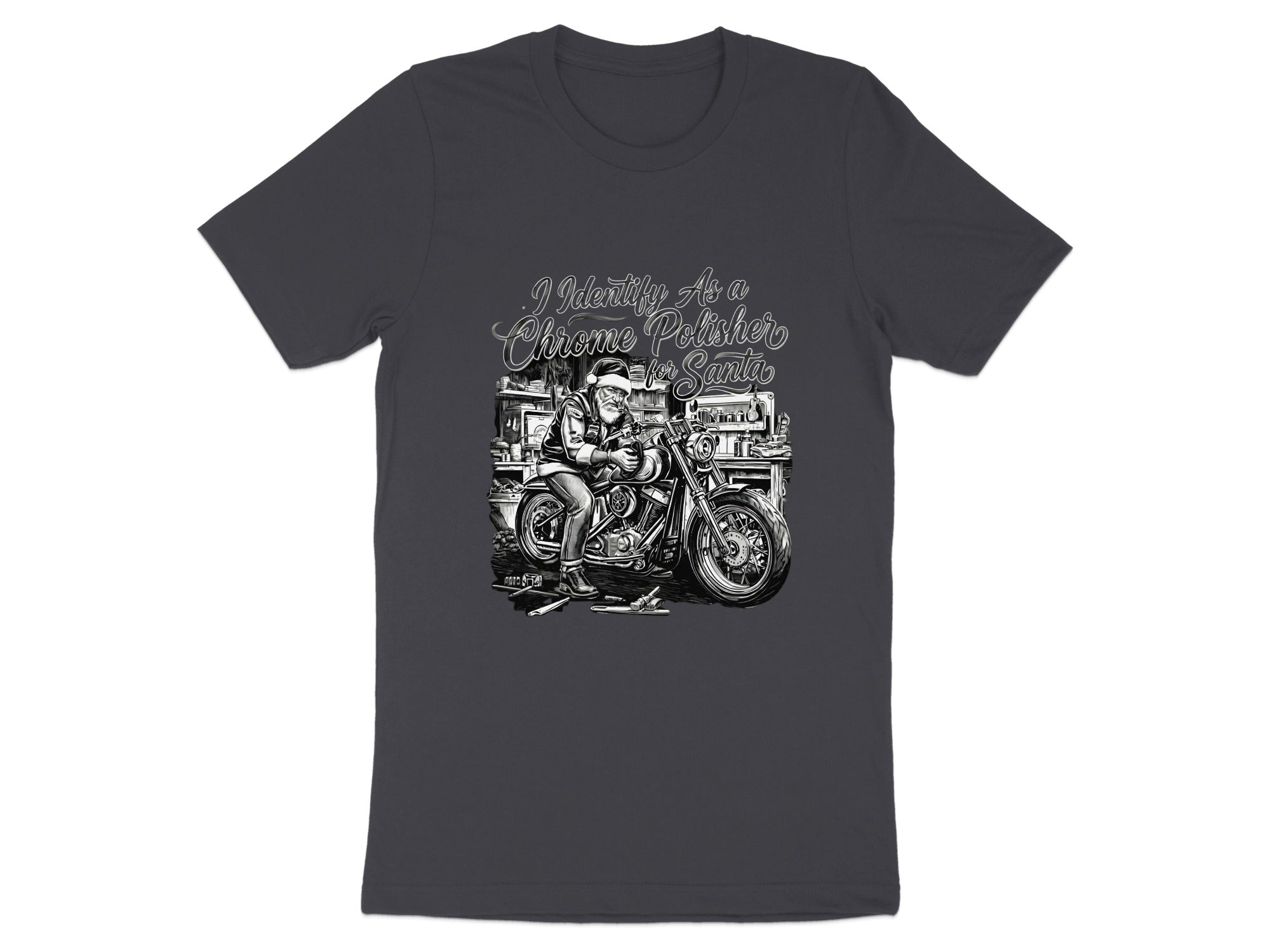 I Nately As a Chrome Polisher Santa T-shirt