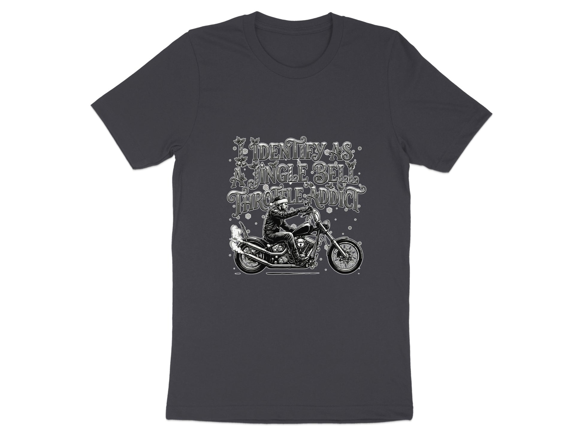 I Identify As A Biker Full Throttle Addict T-shirt