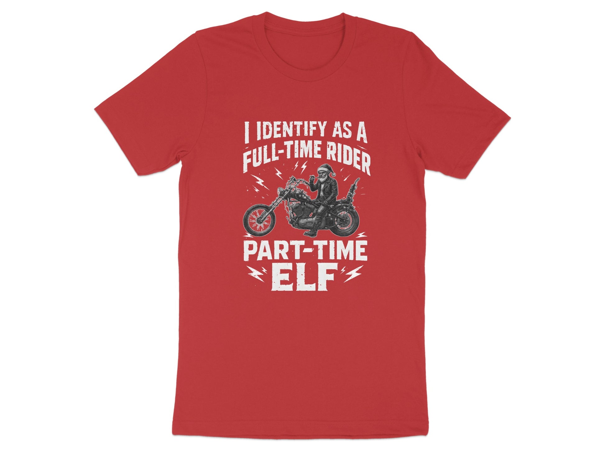 I Identify as a Full-Time Rider Part-Time Elf Shirt