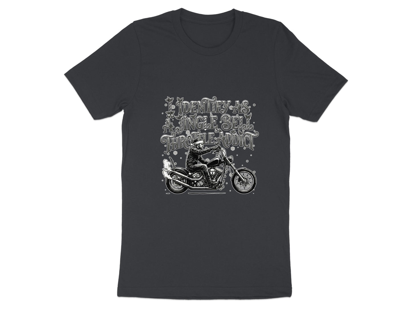 Identify As A Biker Throttle Addict T-shirt