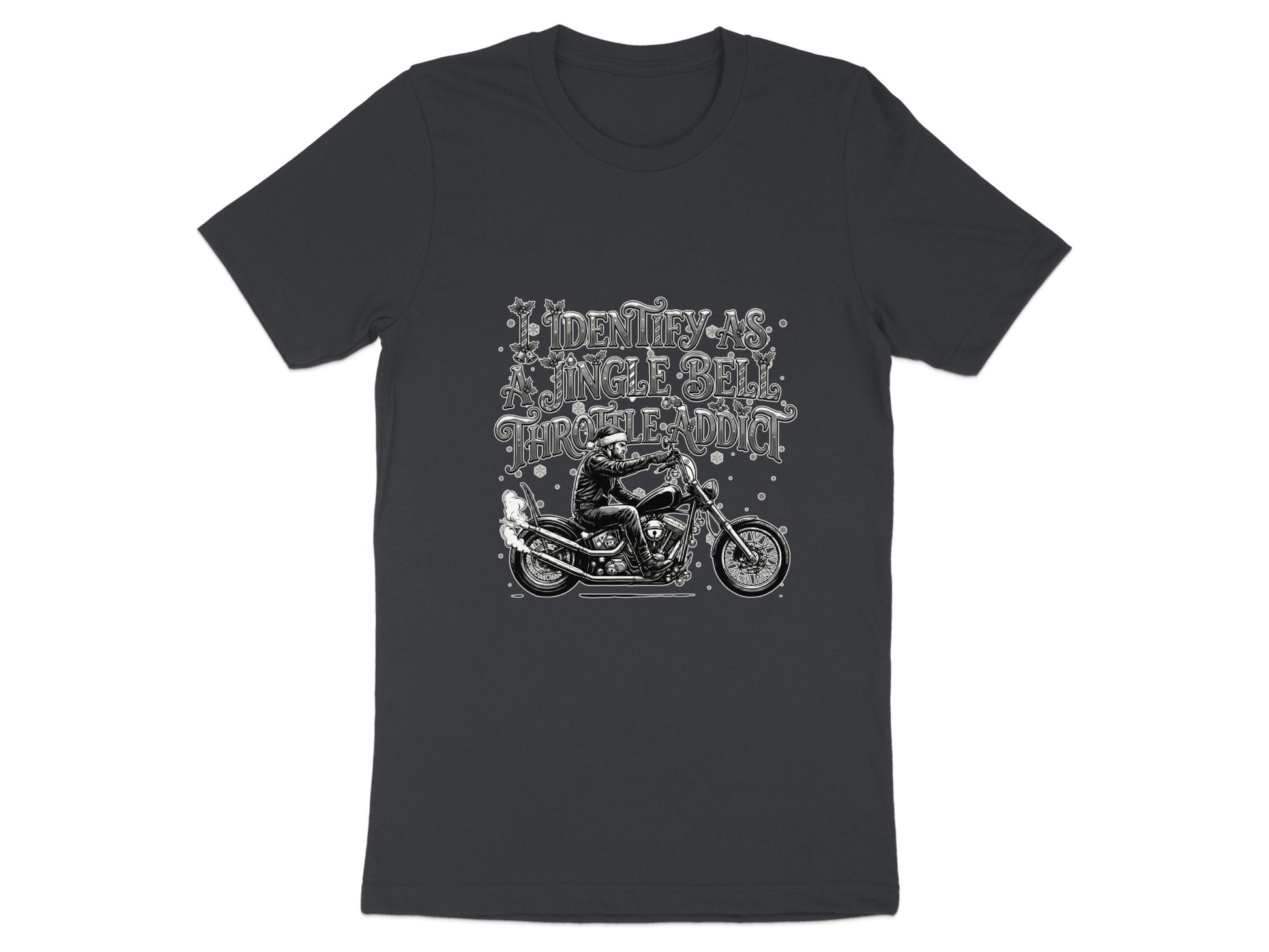 Identify As A Biker Throttle Addict T-shirt