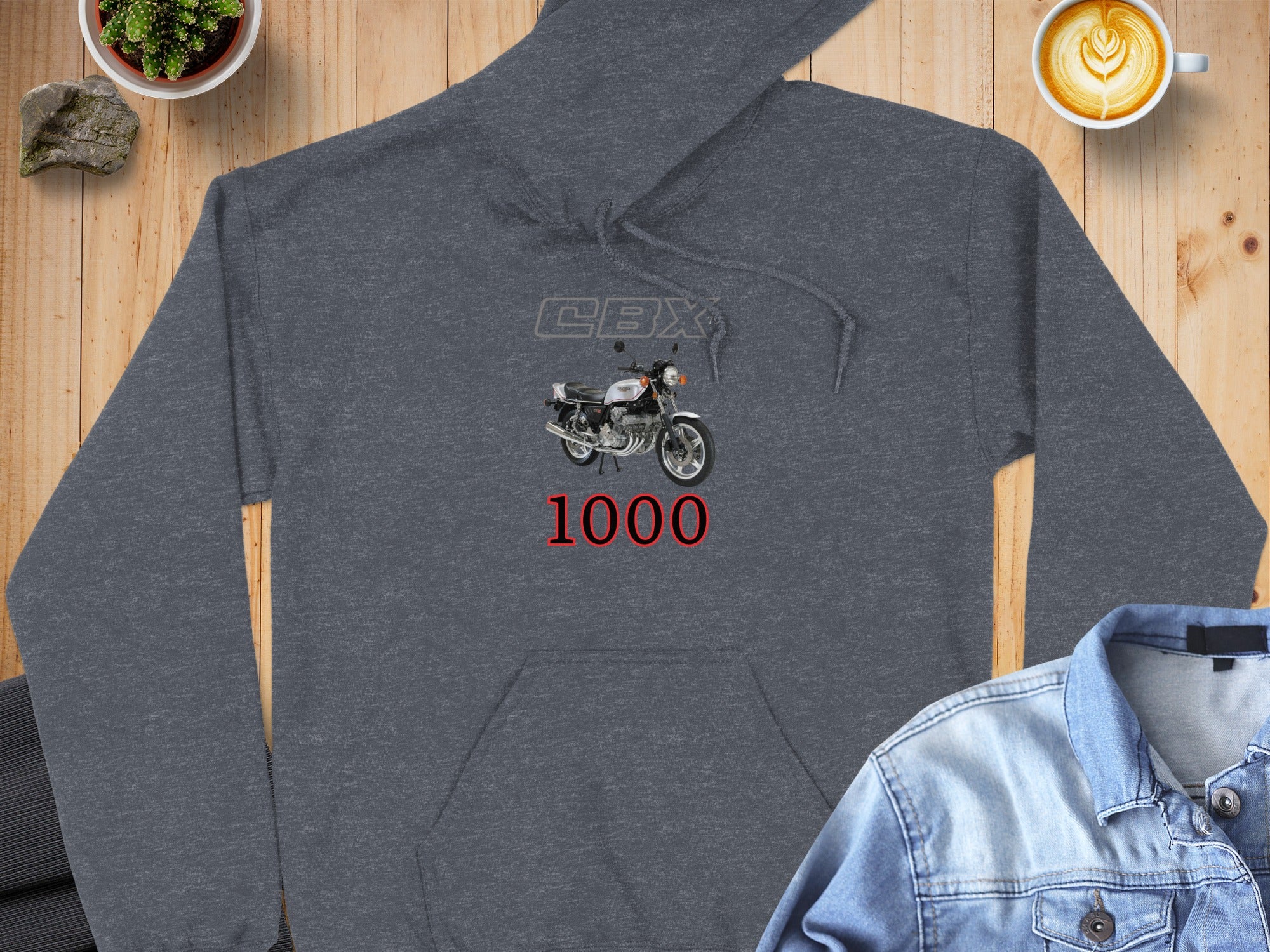 Motorcycle Graphic Hoodie Classic Style