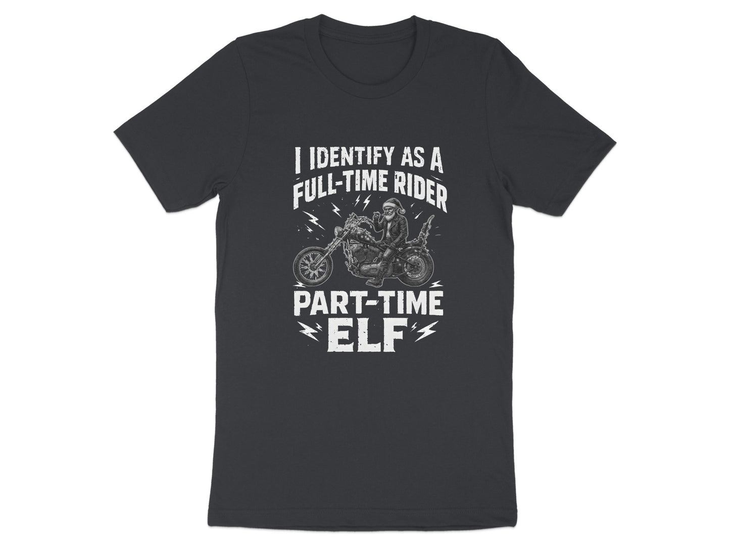 I Identify as Full-Time Rider Part-Time Elf Shirt