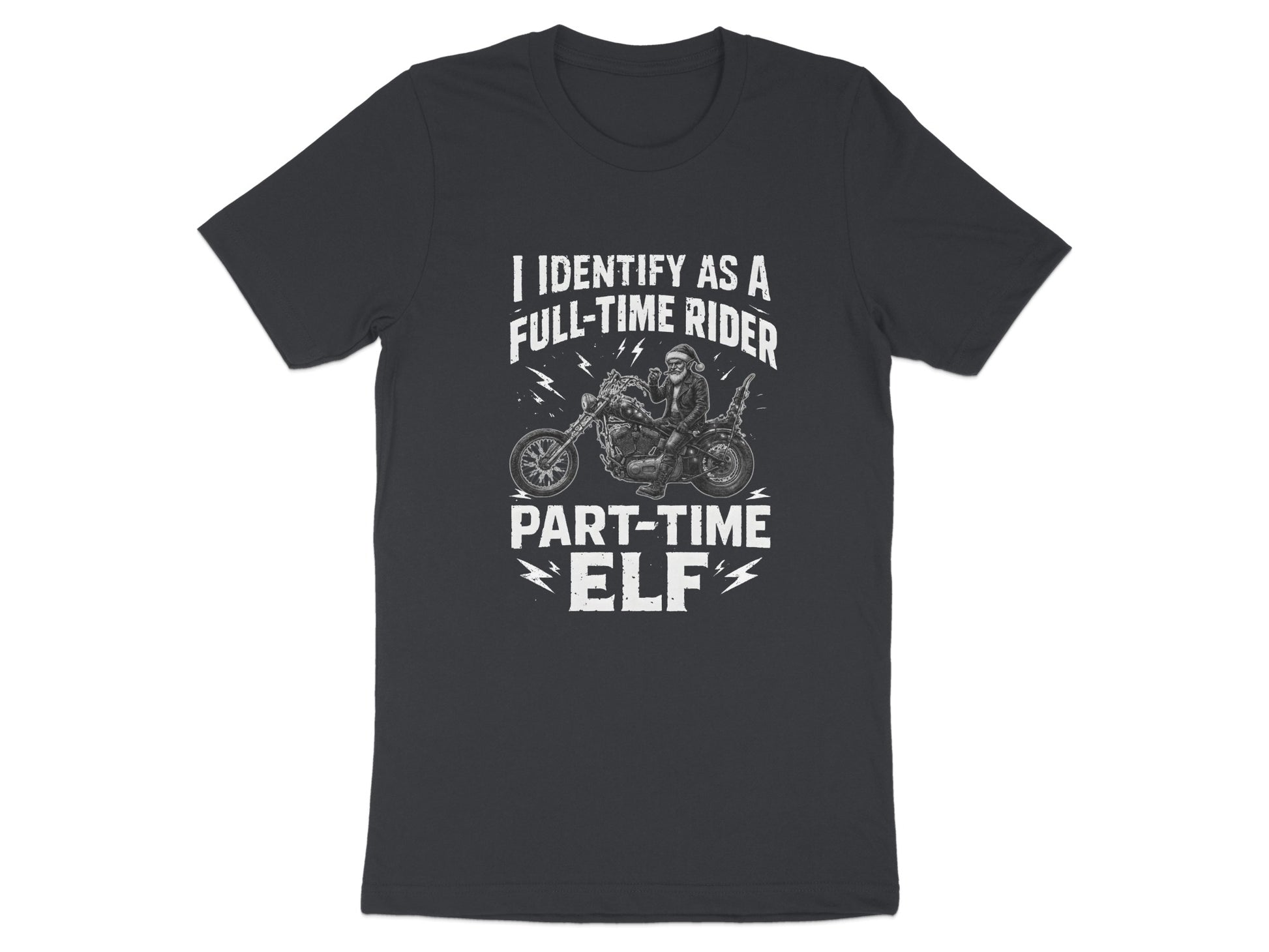 I Identify as Full-Time Rider Part-Time Elf Shirt